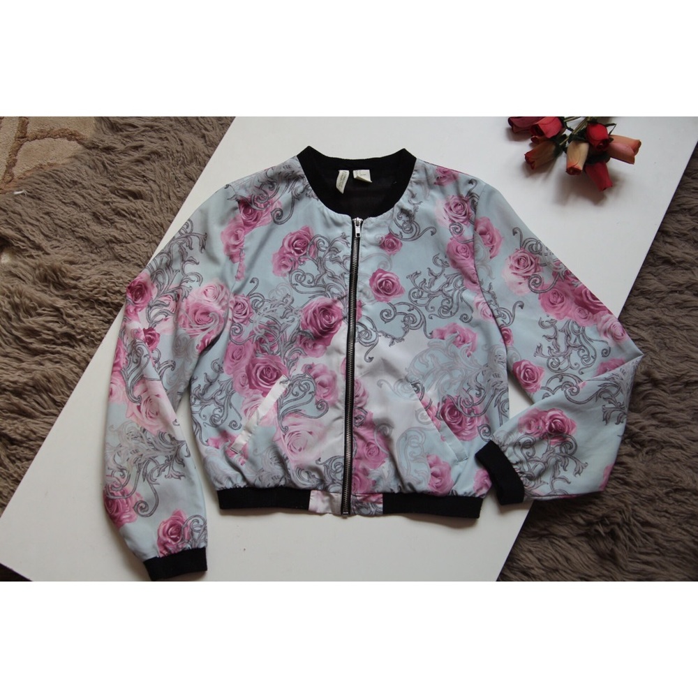 H&M Floral light jacket